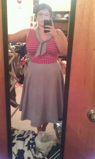 Illustration for article titled My pretty dress came!